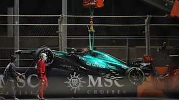 JEDDAH, SAUDI ARABIA - MARCH 09: Lance Stroll of Canada and Aston Martin F1 Team walks in the