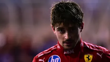 BAHRAIN, BAHRAIN - APRIL 13: Charles Leclerc of Monaco driving the (16) Scuderia Ferrari SF-25