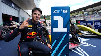 SPIELBERG, AUSTRIA - JUNE 28: Race winner Josep Maria Marti of Spain and Campos Racing (3)