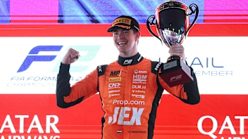 LUSAIL CITY, QATAR - NOVEMBER 29: Race winner Richard Verschoor of Netherlands and MP Motorsport