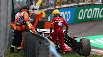 Isack Hadjar of France drives the (6) Visa Cash app RB VCARB02 Honda RBPT during the Formula 1