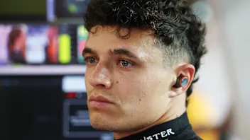 JEDDAH, SAUDI ARABIA - APRIL 18: Lando Norris of Great Britain driving the (4) McLaren MCL39