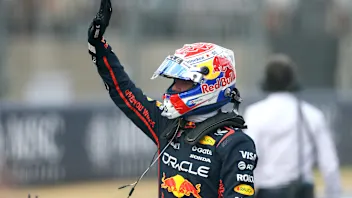AUSTIN, TEXAS - OCTOBER 18: Sprint winner Max Verstappen of the Netherlands and Oracle Red Bull