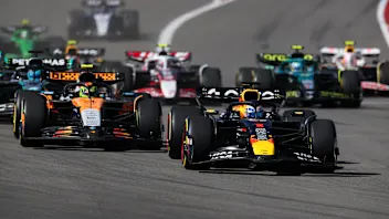 AUSTIN, TEXAS - OCTOBER 19: Max Verstappen of the Netherlands driving the (1) Oracle Red Bull