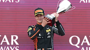 MELBOURNE, AUSTRALIA - MARCH 07: Race winner Bruno Del Pino of Spain and Van Amersfoort Racing (16)