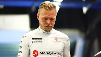 ABU DHABI, UNITED ARAB EMIRATES - NOVEMBER 25: 17th placed qualifier Kevin Magnussen of Denmark and