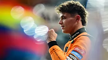 ABU DHABI, UNITED ARAB EMIRATES - DECEMBER 07: Pole position qualifier Lando Norris of Great