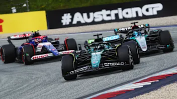 SPIELBERG, AUSTRIA - JUNE 30: Lance Stroll of Canada driving the (18) Aston Martin AMR24 Mercedes