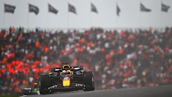 ZANDVOORT, NETHERLANDS - AUGUST 24: Max Verstappen of the Netherlands driving the (1) Oracle Red