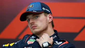 LUSAIL CITY, QATAR - NOVEMBER 30: Pole position qualifier Max Verstappen of the Netherlands and