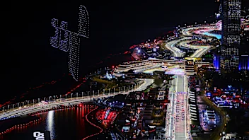 JEDDAH, SAUDI ARABIA - MARCH 09: A general view of the grid prior to the F1 Grand Prix of Saudi