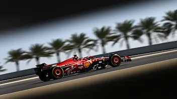 BAHRAIN, BAHRAIN - FEBRUARY 23: Carlos Sainz of Spain driving (55) the Ferrari SF-24 on track