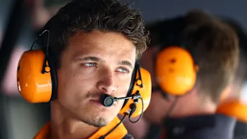 SPIELBERG, AUSTRIA - JUNE 27: Lando Norris of Great Britain and McLaren on the pit wall during