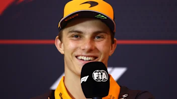 SPIELBERG, AUSTRIA - JUNE 26: Oscar Piastri of Australia and McLaren in the Drivers Press