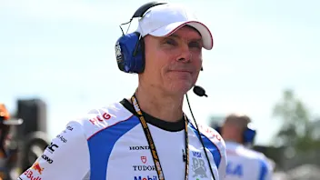 MONZA, ITALY - SEPTEMBER 07: Alan Permane, Team Principal of Visa Cash App Racing Bulls looks on on