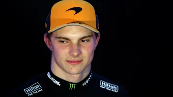 LUSAIL CITY, QATAR - NOVEMBER 29: Pole position qualifier Oscar Piastri of Australia and McLaren