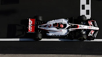 SHANGHAI, CHINA - MARCH 13: Esteban Ocon of France driving the (31) Haas F1 VF-26 Ferrari on track