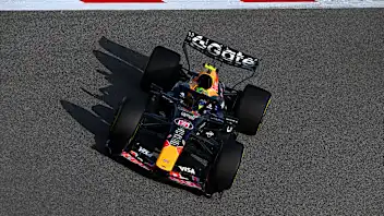 BAHRAIN, BAHRAIN - FEBRUARY 12: Isack Hadjar of France driving the (6) Oracle Red Bull Racing RB22