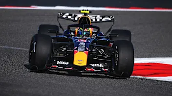 BAHRAIN, BAHRAIN - FEBRUARY 13: Isack Hadjar of France driving the (6) Oracle Red Bull Racing RB22