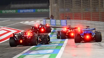BAHRAIN, BAHRAIN - FEBRUARY 13: Oscar Piastri of Australia driving the (81) McLaren MCL40 Mercedes