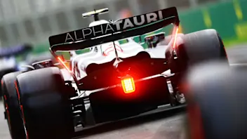 SPA, BELGIUM - JULY 28: Daniel Ricciardo of Australia and Scuderia AlphaTauri and Yuki Tsunoda of