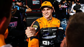 Oscar Piastri of McLaren after the Sprint ahead of the F1 Grand Prix of Belgium at Circuit de