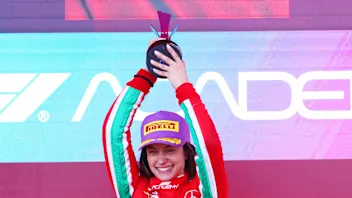 AUSTIN, TEXAS - OCTOBER 21: 1 Academy Drivers Champion Marta Garcia of Spain and PREMA Racing (15)
