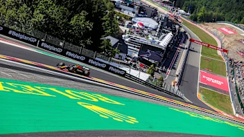Oracle Red Bull Racing Dutch rider Max Verstappen pictured during the F1 Grand Prix of Belgium auto