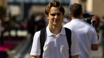 ABU DHABI, UNITED ARAB EMIRATES - NOVEMBER 23: Oscar Piastri of Australia and McLaren F1 walks in