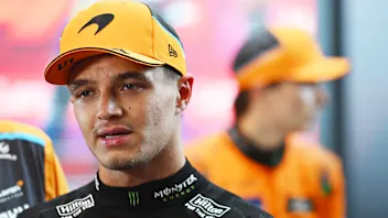 SAO PAULO, BRAZIL - NOVEMBER 03: 6th placed Lando Norris of Great Britain and McLaren talks to the