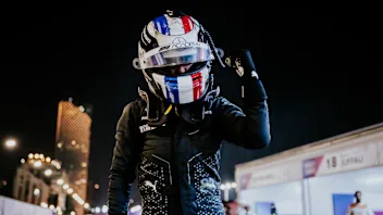 JEDDAH, SAUDI ARABIA - MARCH 07: Pole position qualifier Doriane Pin of France and PREMA Racing