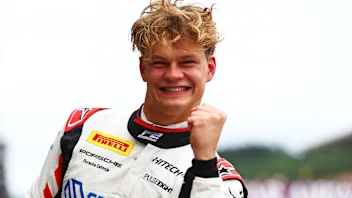 SPA, BELGIUM - JULY 26: Pole position qualifier Paul Aron of Estonia and Hitech Pulse-Eight (17)