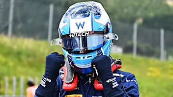 SPIELBERG, AUSTRIA - JUNE 28: Pole position qualifier Luke Browning of Great Britain and Hitech