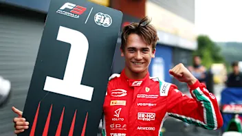 SPA, BELGIUM - JULY 27: Race winner Dino Beganovic of Sweden and PREMA Racing (1) celebrates in