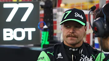 BAHRAIN, BAHRAIN - MARCH 02: Valtteri Bottas of Finland and Stake F1 Team Kick Sauber prepares to