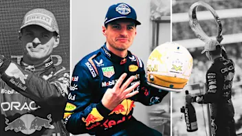 LAS VEGAS, NEVADA - NOVEMBER 23: 2024 F1 World Drivers Champion Max Verstappen of the Netherlands