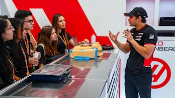 SAO PAULO, BRAZIL - OCTOBER 31: <<enter caption here>> during previews ahead of the F1 Grand Prix