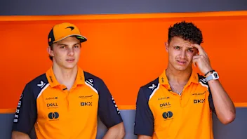 MONTREAL, QUEBEC - JUNE 15: Oscar Piastri of Australia driving the (81) McLaren MCL39 Mercedes