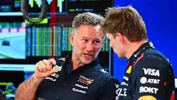 BARCELONA, SPAIN - MAY 30: Christian Horner, Team Principal of Oracle Red Bull Racing and Max