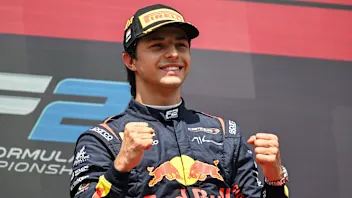 BUDAPEST, HUNGARY - AUGUST 02: Race winner Josep Maria Marti of Spain and Campos Racing (3)