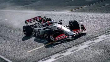 SCARPERIA, ITALY - SEPTEMBER 26: James Hinchcliffe of Canada and Haas F1 prepares to drive in the