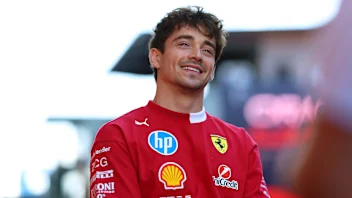 BUDAPEST, HUNGARY - JULY 31: Charles Leclerc of Monaco and Scuderia Ferrari looks on in the Paddock