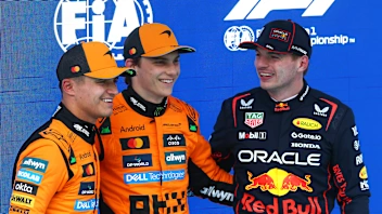 BARCELONA, SPAIN - MAY 31: Pole position qualifier Oscar Piastri of Australia and McLaren Second