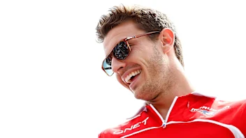 MONTREAL, QC - JUNE 08: Jules Bianchi of France and Marussia akes part in the Drivers Parade prior