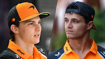 MONTE-CARLO, MONACO - MAY 22: Oscar Piastri of Australia and McLaren talks to the media during