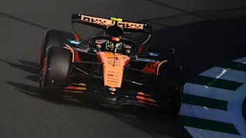 JEDDAH, SAUDI ARABIA - APRIL 19: Lando Norris of Great Britain driving the (4) McLaren MCL39