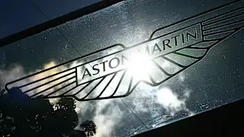 NORTHAMPTON, ENGLAND - JULY 02: Aston Martin F1 Team hospitality in the Paddock during previews