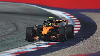 SPIELBERG, AUSTRIA - JUNE 28: Lando Norris of Great Britain driving the (1) McLaren MCL40 Mercedes
