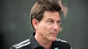 Toto Wolff, team principal and CEO of the Mercedes-AMG Petronas F1 Team, attends the Formula 1