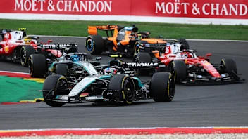 SPA, BELGIUM - JULY 19: Andrea Kimi Antonelli of Italy driving the (12) Mercedes AMG Petronas F1